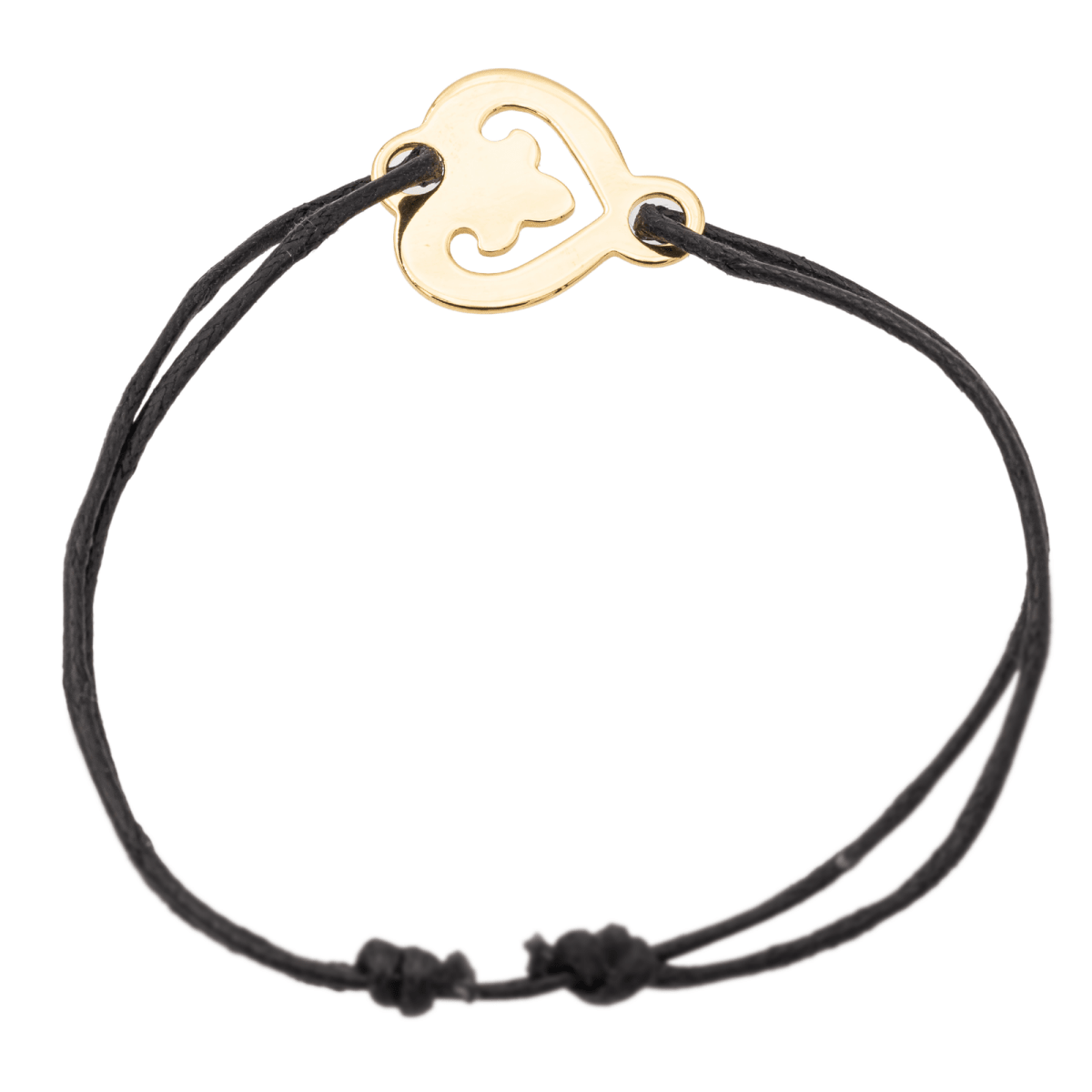 O.J. Perrin Bracelet Coeur Légendes Or jaune - Castafiore