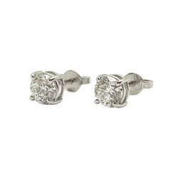 Orecchini oro 18KT con diamanti naturali ct 1.80 tot; VS1 D. Certificati GIA - Castafiore