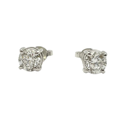 Orecchini oro 18KT con diamanti naturali ct 1.80 tot; VS1 D. Certificati GIA - Castafiore