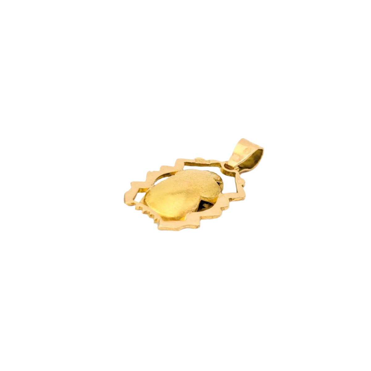 Pendentif animalier en or jaune et émeraudes - Castafiore