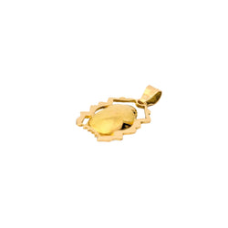 Pendentif animalier en or jaune et émeraudes - Castafiore
