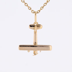 Pendentif avion en or jaune - Castafiore