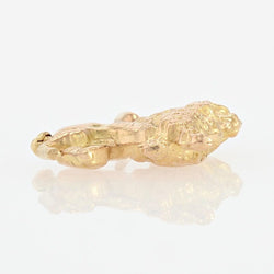 Pendentif caniche en or jaune - Castafiore
