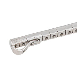 Pendentif CARTIER "Lanière" en or blanc et diamants - Castafiore