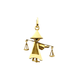 Pendentif Charm en or jaune - Castafiore