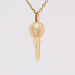 Pendentif clé en or jaune - Castafiore