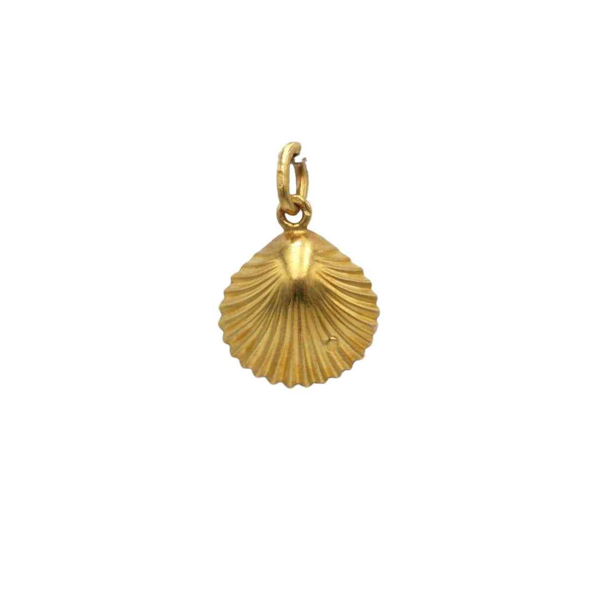 Pendentif Coquillage en or jaune et perle - Castafiore