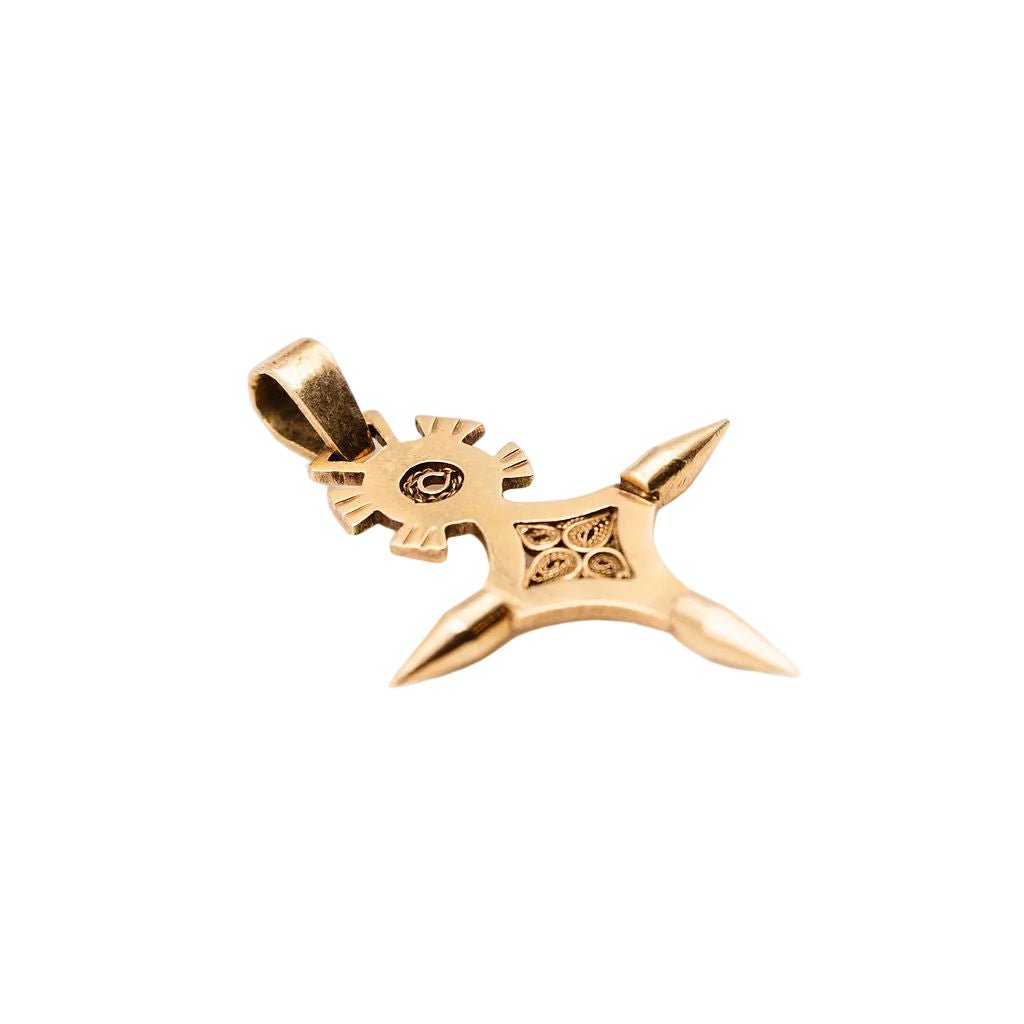 Pendentif Croix du Sud en or rose - Castafiore