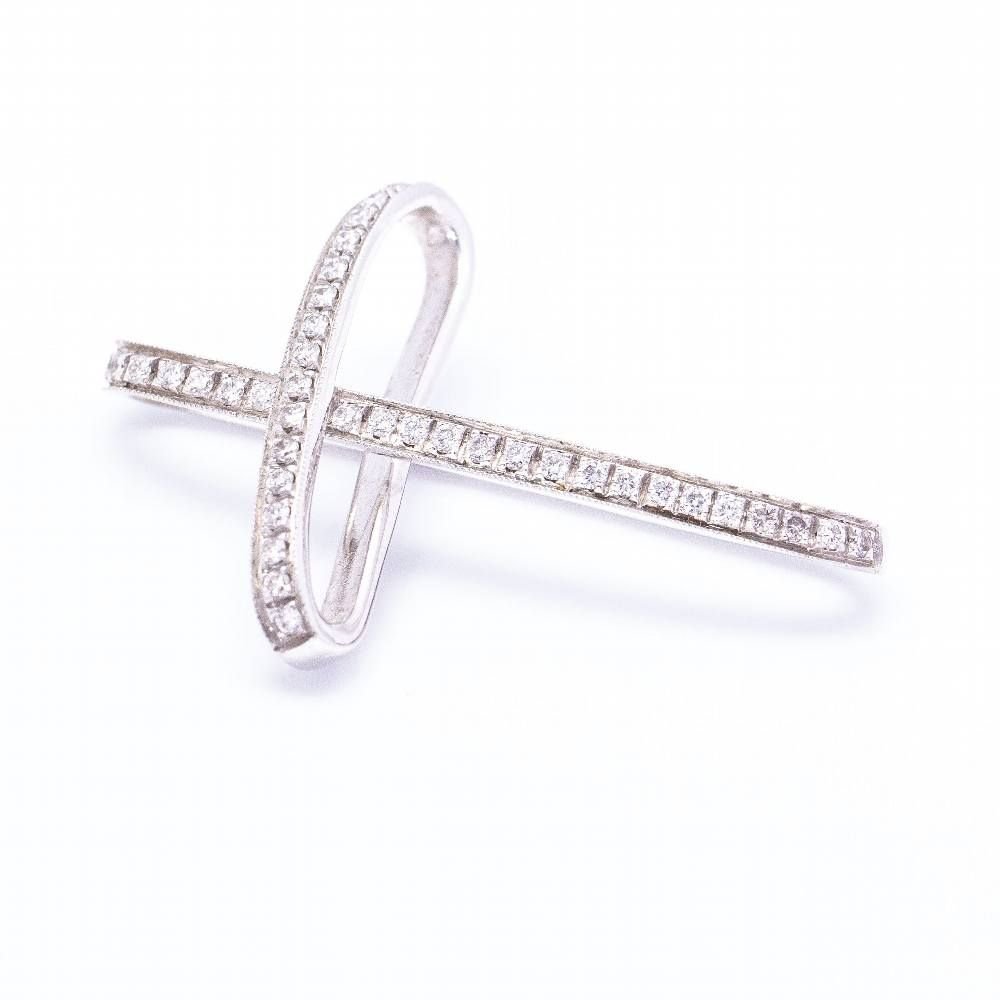 Pendentif CROIX Marque ALFIERI St.JOHN - Castafiore