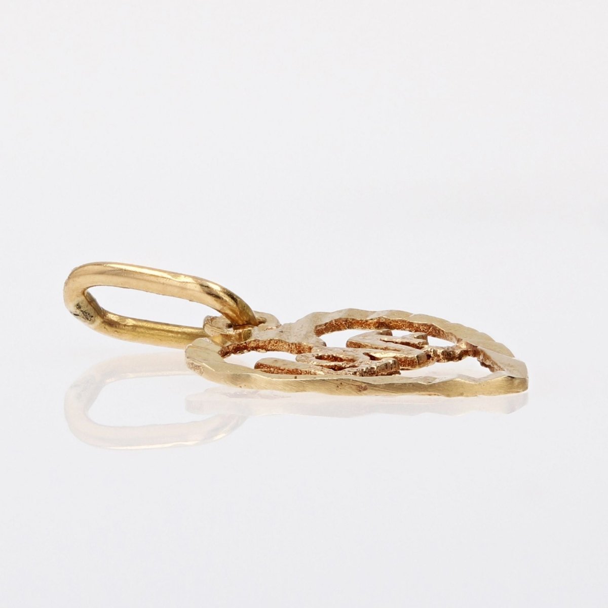 Pendentif cur or jaune Love - Castafiore