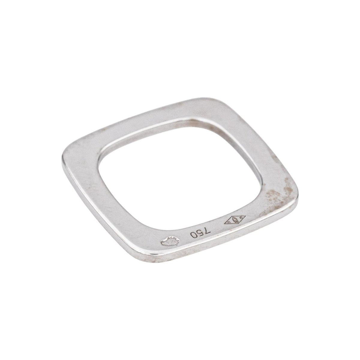 Pendentif DINH VAN "Impression" en or blanc - Castafiore