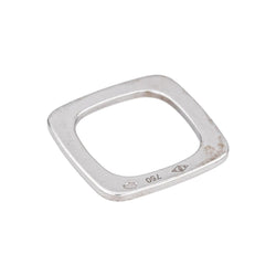 Pendentif DINH VAN "Impression" en or blanc - Castafiore