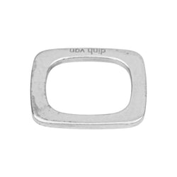 Pendentif DINH VAN "Impression" en or blanc - Castafiore