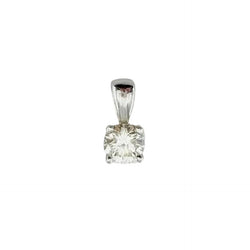 Pendentif en or blanc et diamant - Castafiore