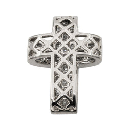 Pendentif en or blanc et diamant - Castafiore