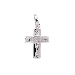 Pendentif en or blanc et diamants - Castafiore