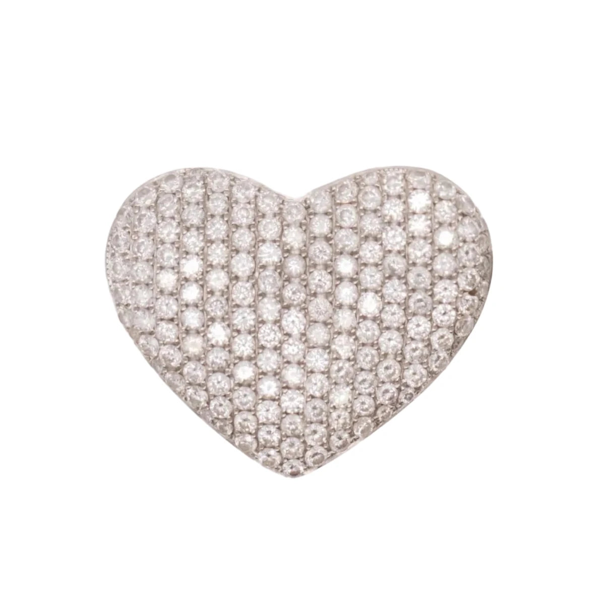 Pendentif en or blanc et diamants - Castafiore