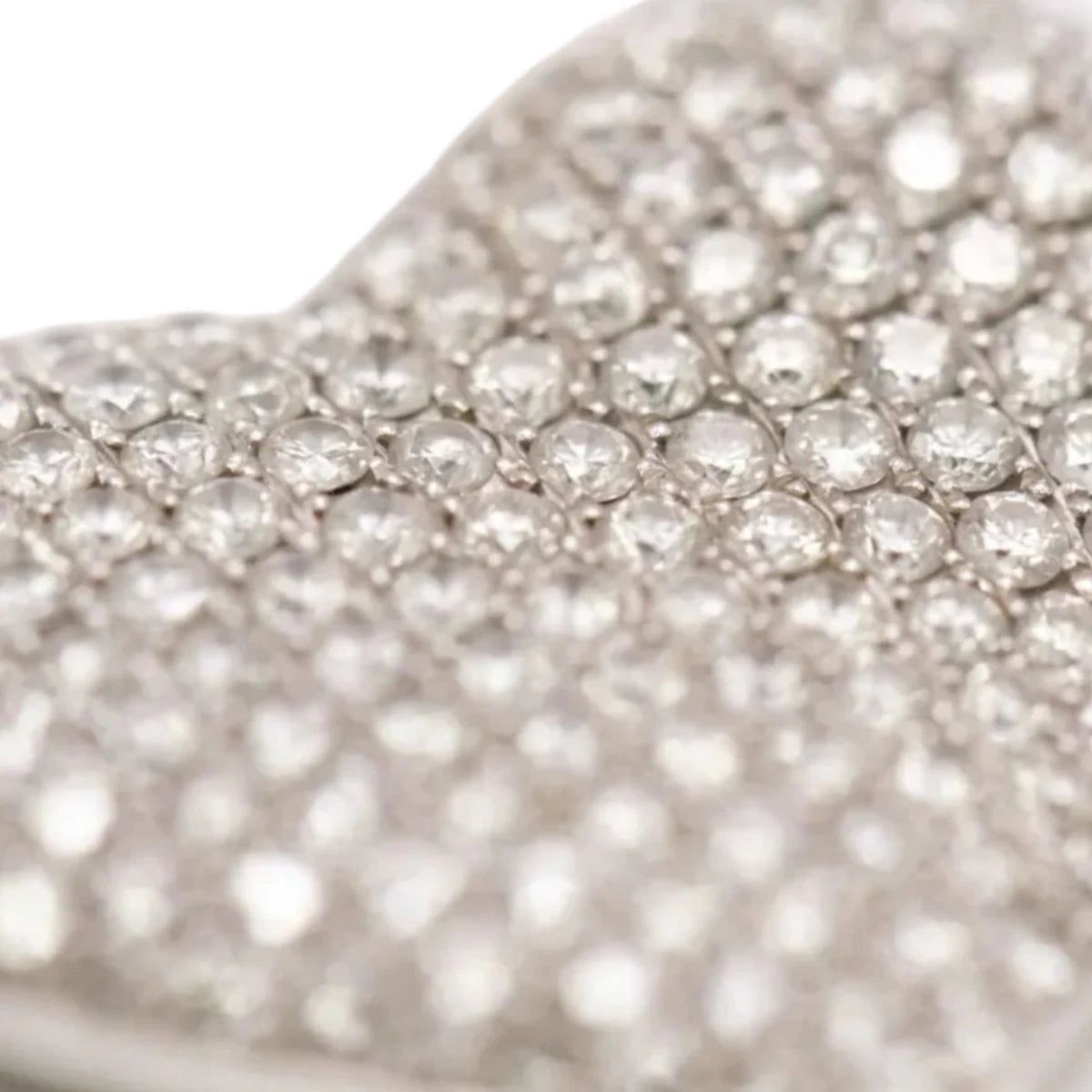 Pendentif en or blanc et diamants - Castafiore
