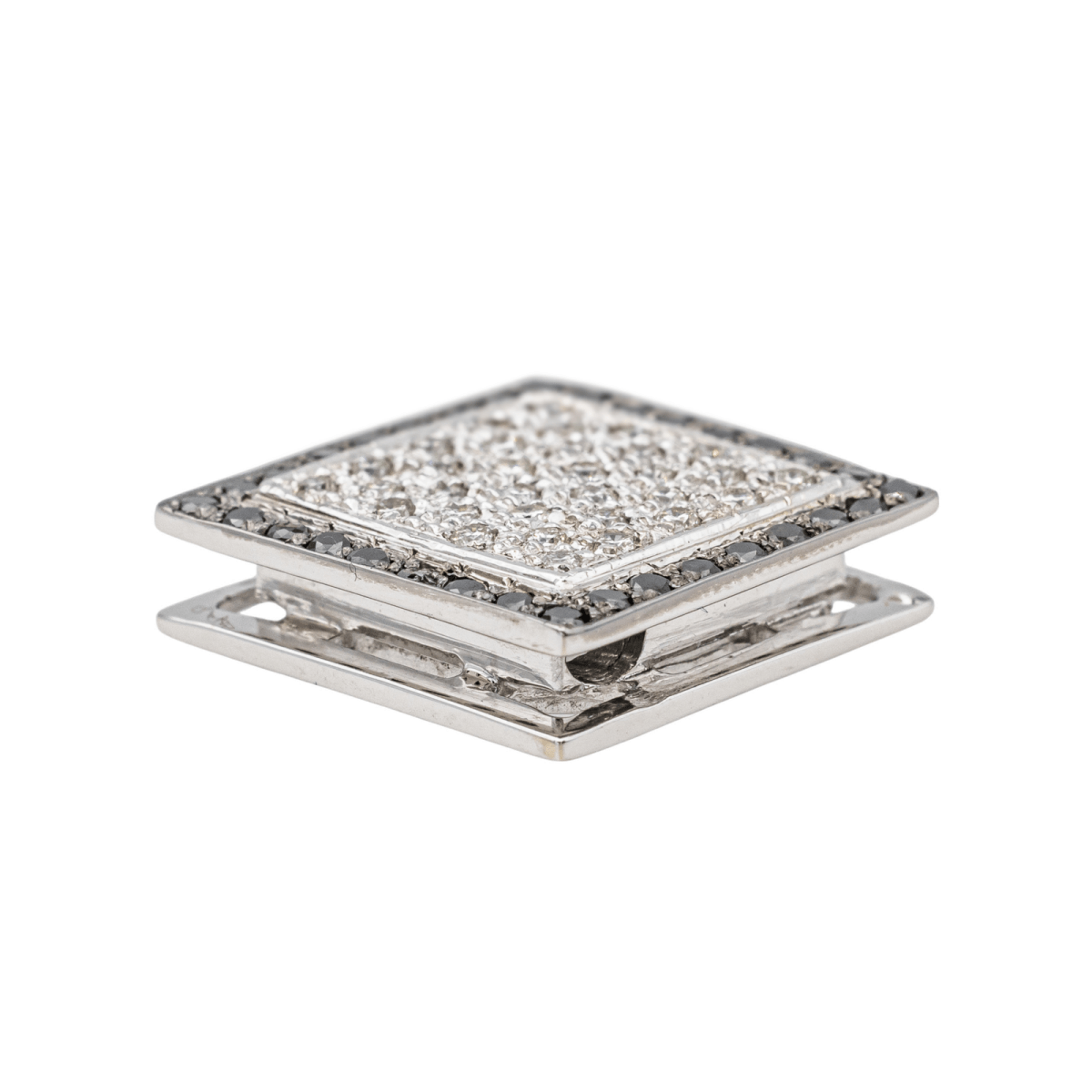 Pendentif en or blanc et diamants - Castafiore