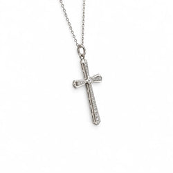 Pendentif en or blanc et diamants - Castafiore