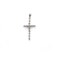 Pendentif en or blanc et diamants - Castafiore