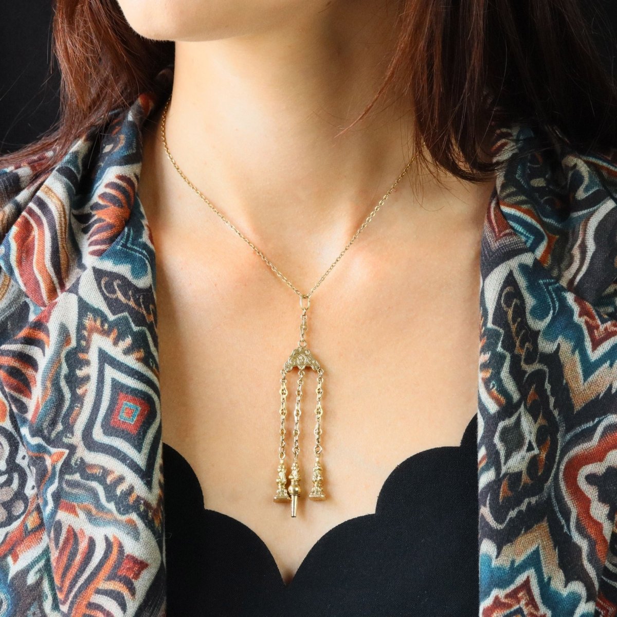 Pendentif en or jaune - Castafiore
