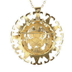 Pendentif en or jaune - Castafiore