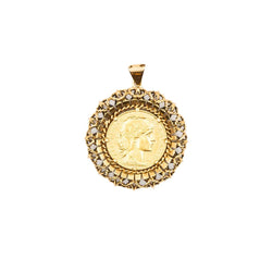 Pendentif en or jaune - Castafiore
