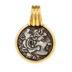 Pendentif en or jaune et argent - Castafiore