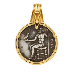 Pendentif en or jaune et argent - Castafiore
