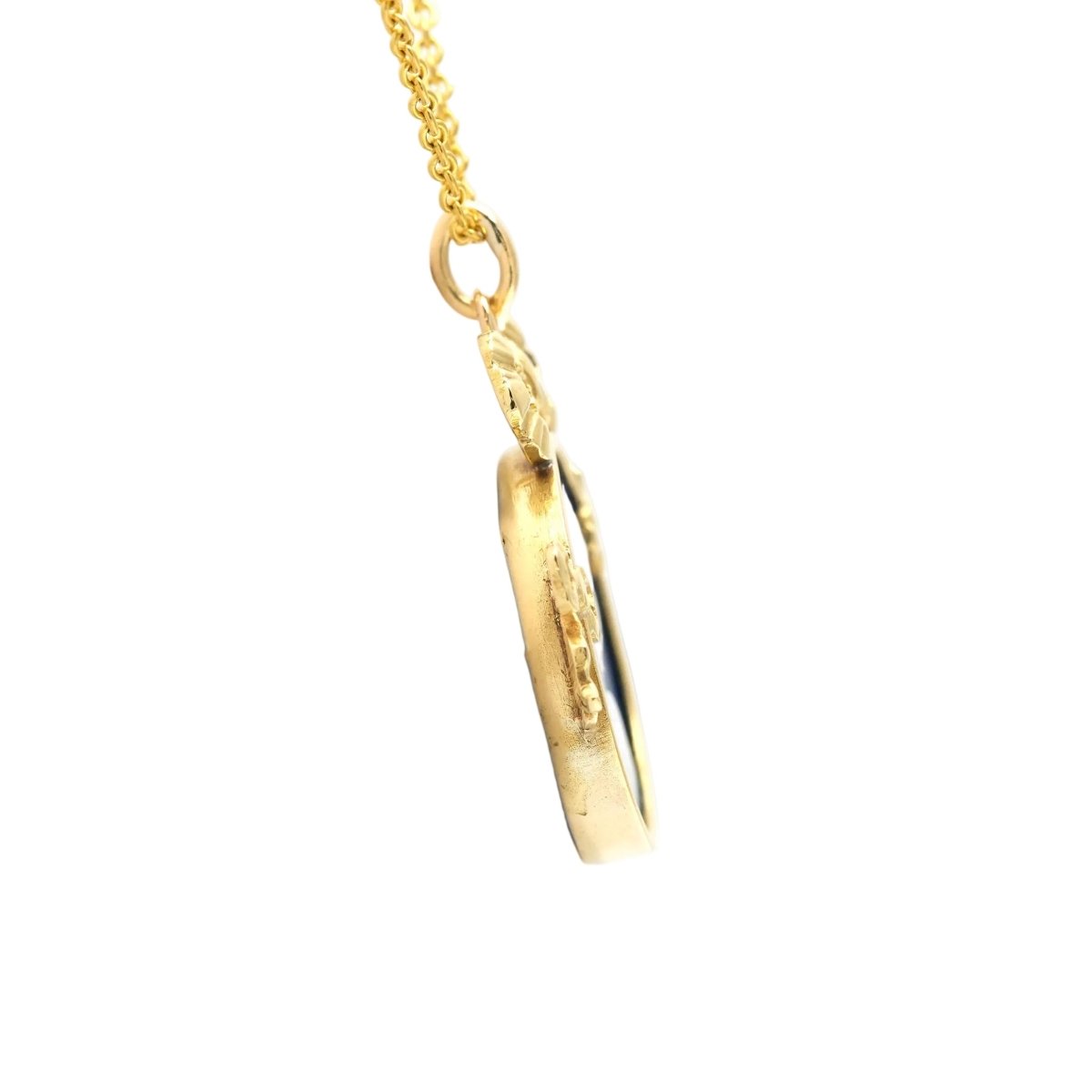 Pendentif en or jaune et camée - Castafiore