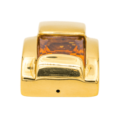 Pendentif en or jaune et citrine - Castafiore
