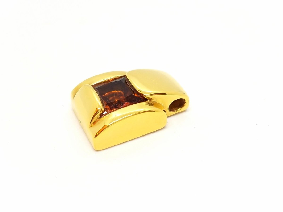Pendentif en or jaune et citrine - Castafiore