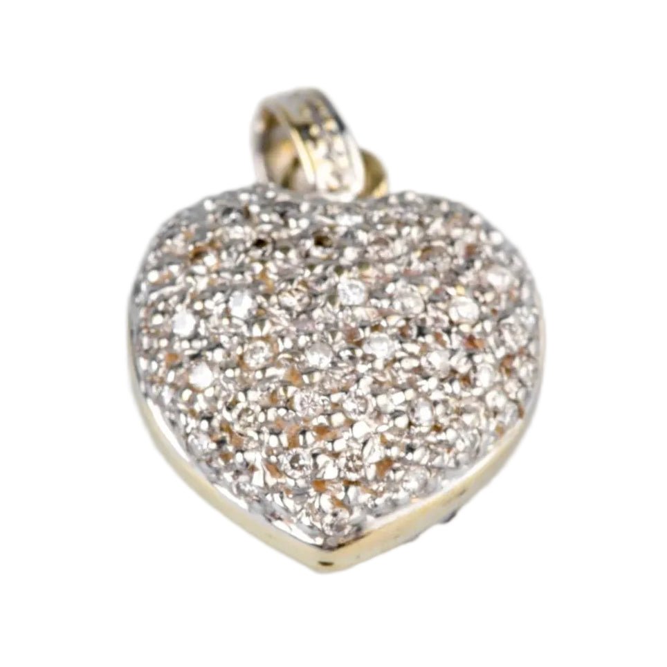 Pendentif en or jaune et diamants - Castafiore
