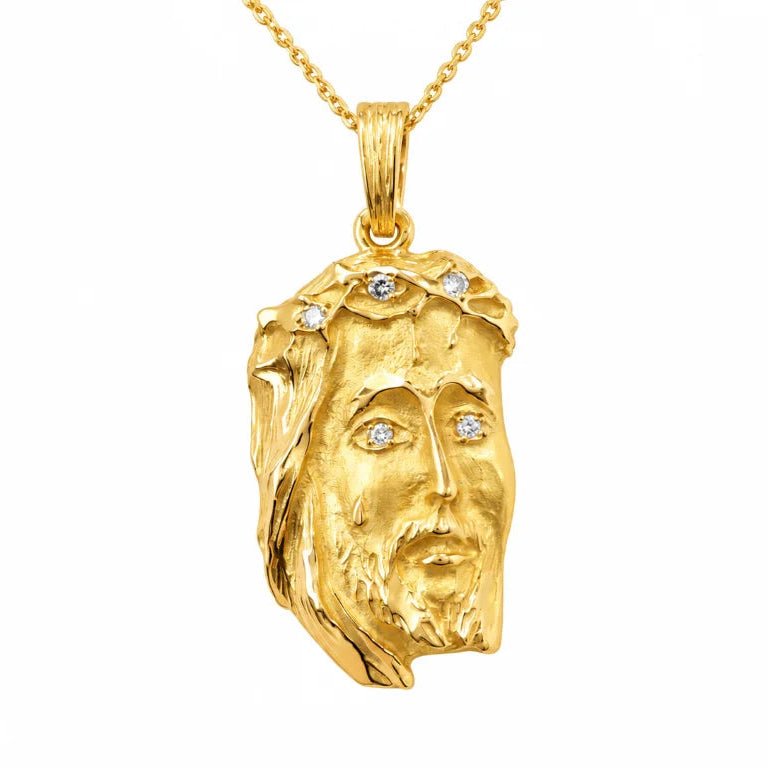 Pendentif en or jaune et diamants - Castafiore