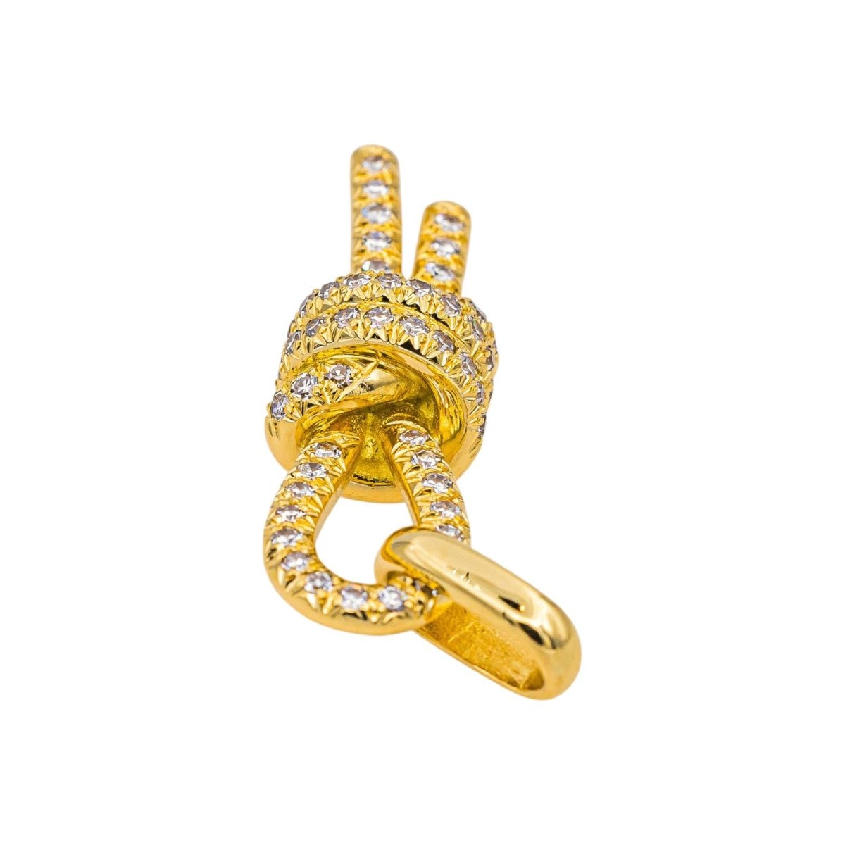 Pendentif en or jaune et diamants - Castafiore