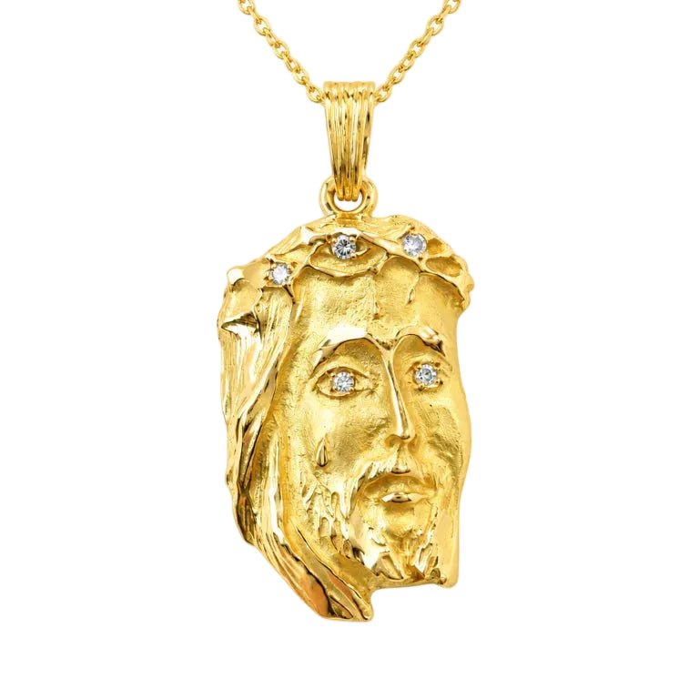 Pendentif en or jaune et diamants - Castafiore