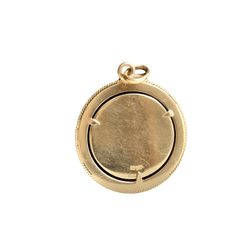 Pendentif en or jaune et émail - Castafiore