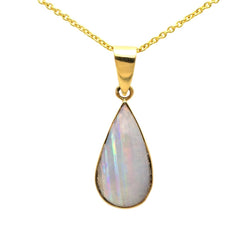Pendentif en or jaune et opale - Castafiore
