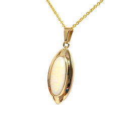 Pendentif en or jaune et opale - Castafiore
