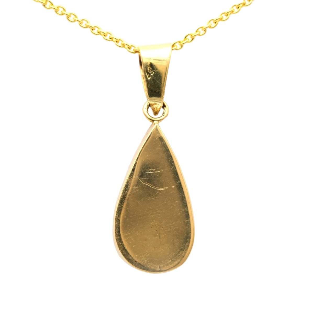 Pendentif en or jaune et opale - Castafiore