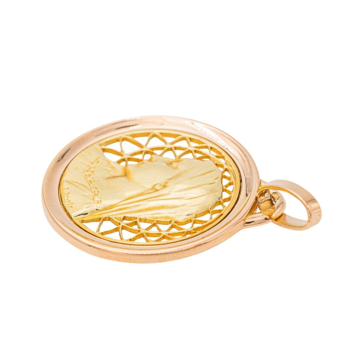 Pendentif en or jaune et or rose - Castafiore