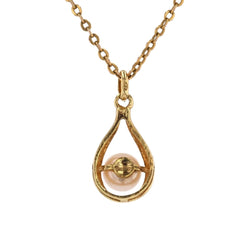 Pendentif en or jaune et perle - Castafiore