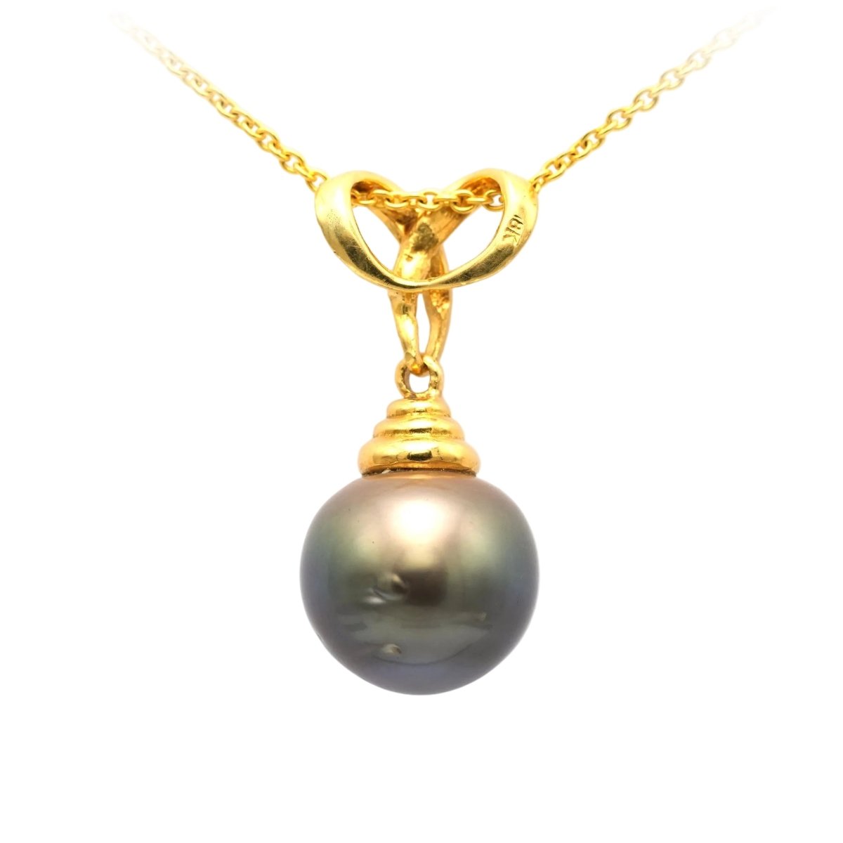 Pendentif en or jaune et perle - Castafiore
