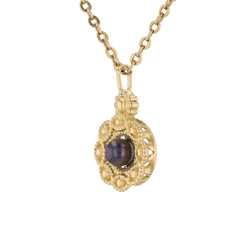 Pendentif en or jaune et perle - Castafiore