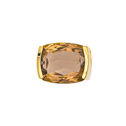 Pendentif en or jaune et quartz - Castafiore