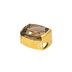 Pendentif en or jaune et quartz - Castafiore