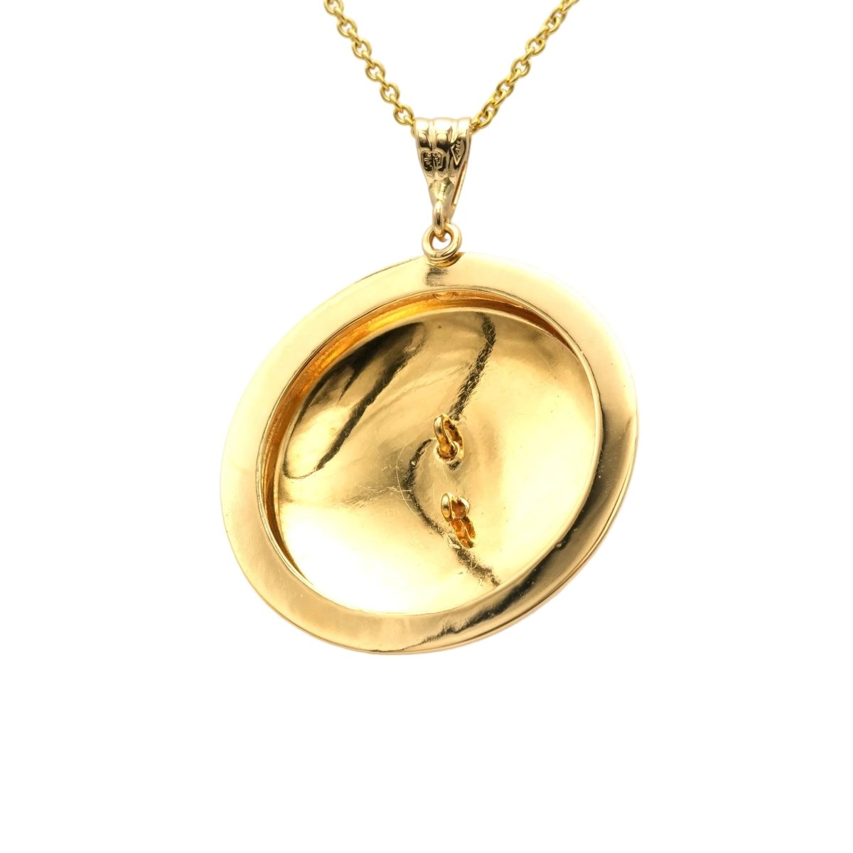 Pendentif en or jaune et rubis - Castafiore