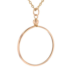 Pendentif en or jaune, or rose et verres - Castafiore