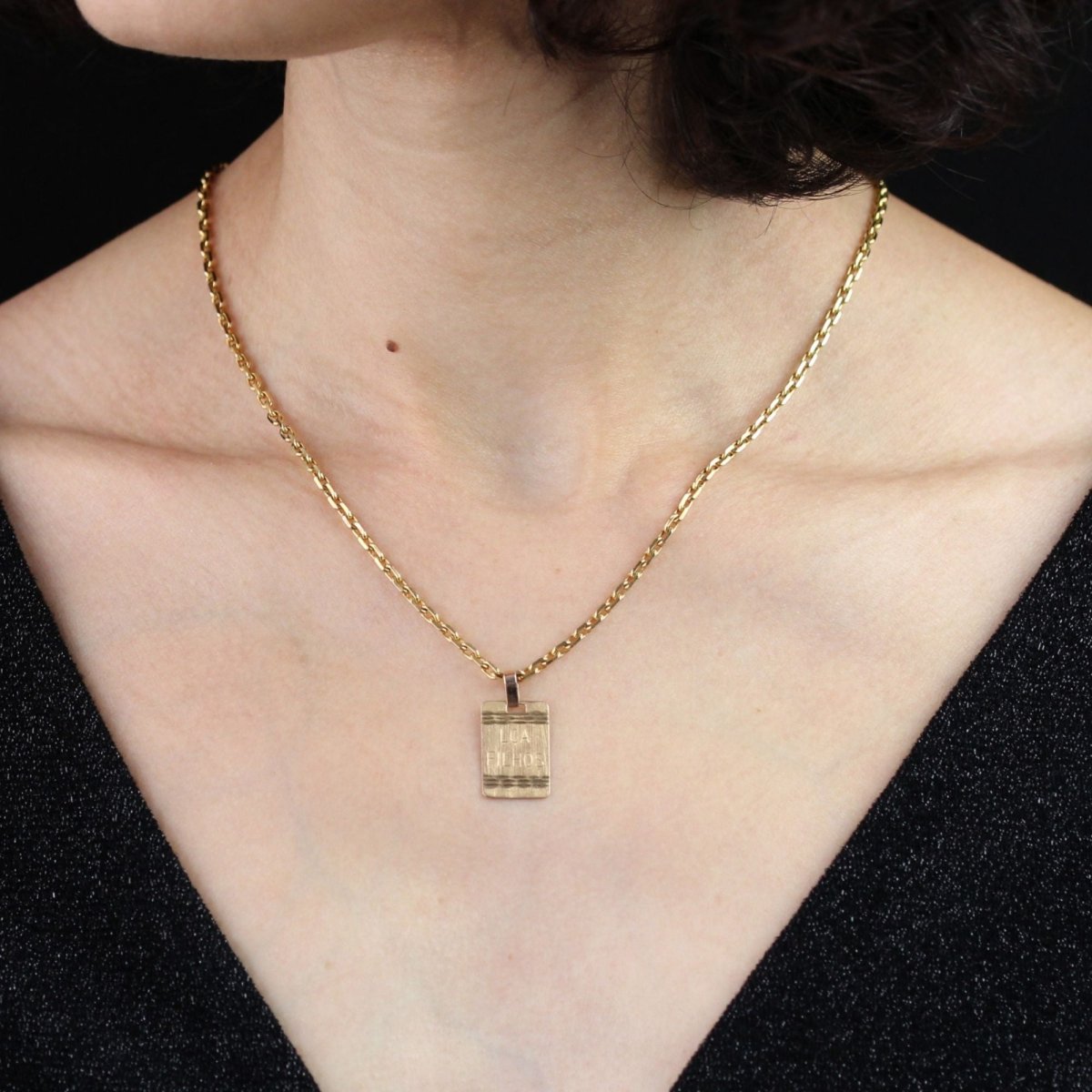 Pendentif en or rose - Castafiore